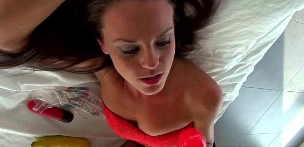  Solo Girl Get To Orgams With All Kind Of Sex Toys video-26